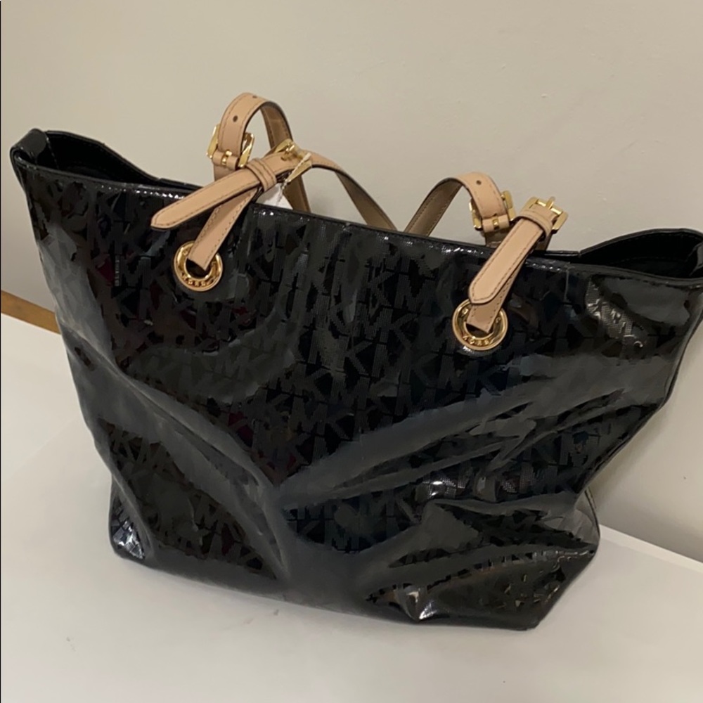 MK tote bag black 11 X 12